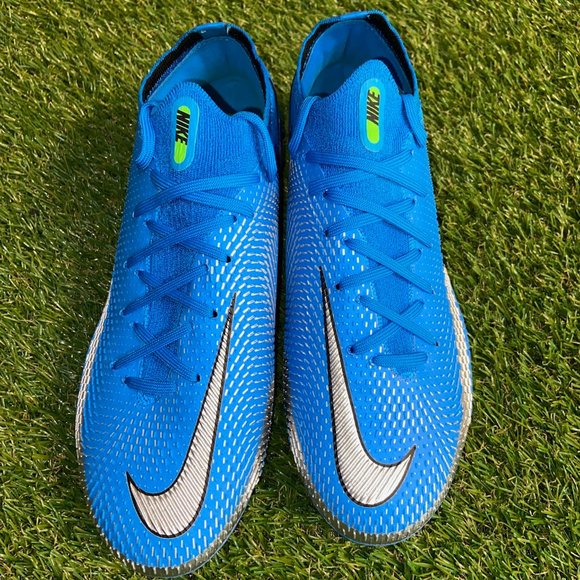 Nike Phantom GT Elite FG Blue Soccer Cleats CK8439-401 Men 5.5 Wmn 7 Bosnia NEW main image 9